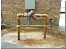 Backflow Prevention Assembly Without Freeze Protection