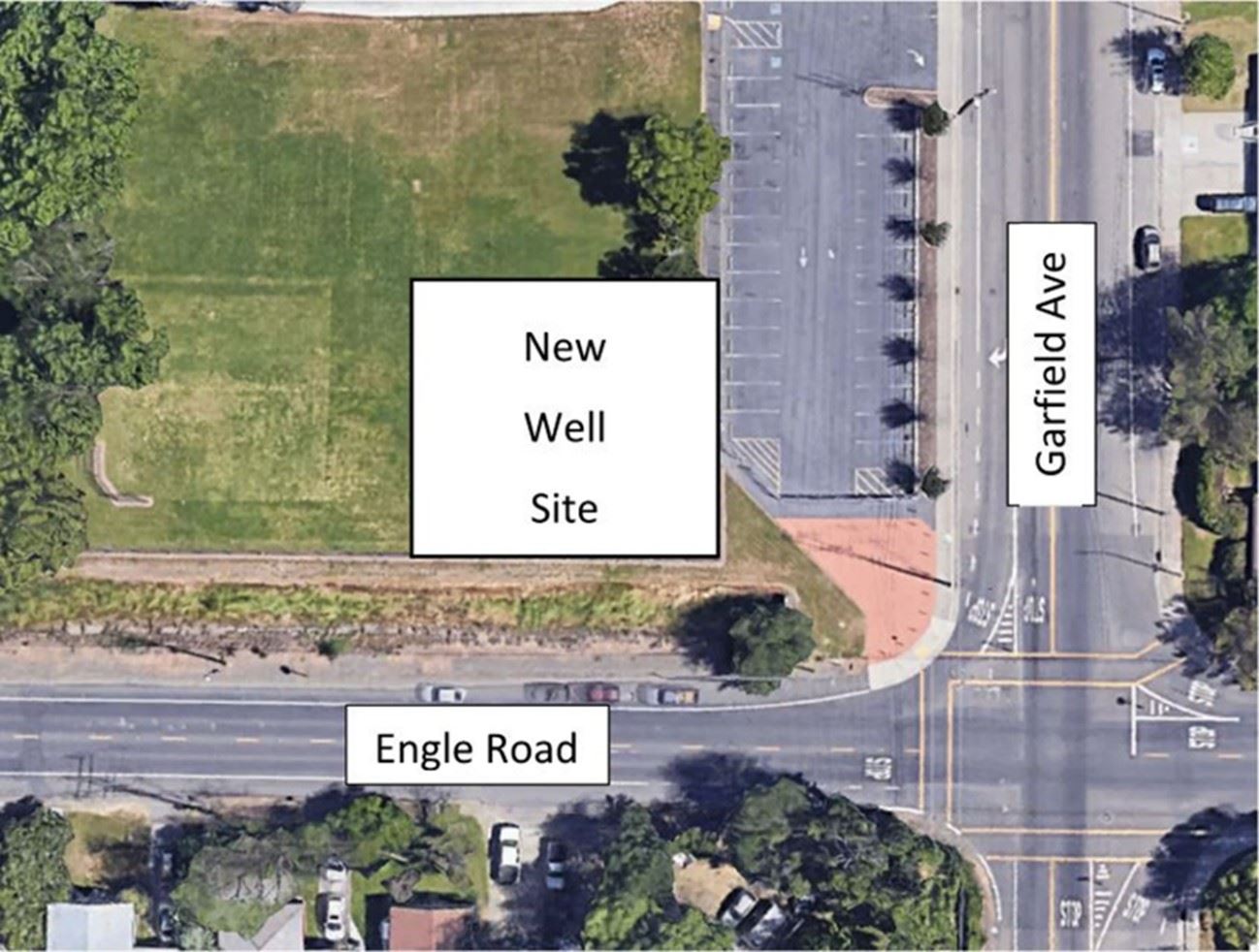 La sierra well location