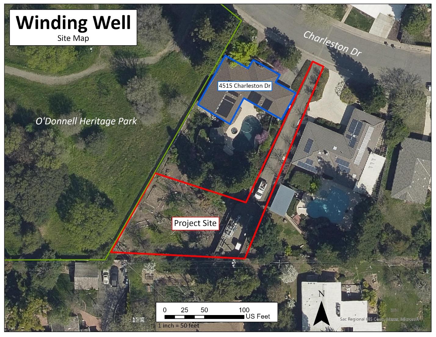 Winding Way Well Site Plan